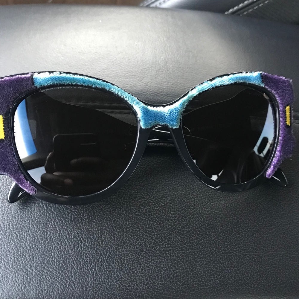 Prada velvet sunglasses